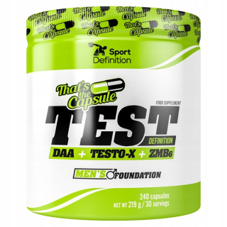 Testosterón - Skúška definície športu 240 Kaps Booster Testosterón