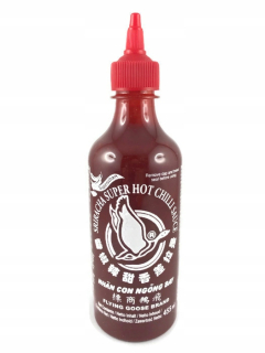 Ázijska kuchyňa - Sriracha Super Hot extra pálivá chilli omáčka 455 ml