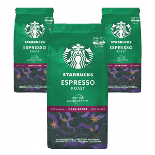 Káva mletá -  Starbucks Espresso Pečené pečené kávové mleté 600 g