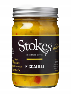 Stokes omáčka piccalilli s karfiolom a kurkumou
