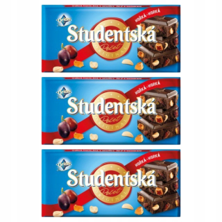 Študent Bitter Chocolate Orion 3x 180g
