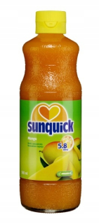 Sunquick Koncentrát nápojového mangového sirupu 580 ml