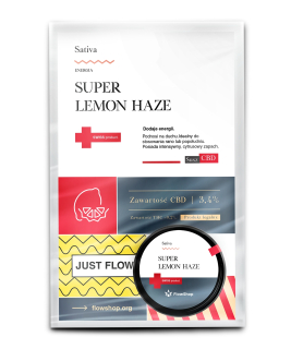 CBD - Super Lemon Haze 5G - Susz CBD - Bio zo Švajčiarska