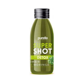 Super Shot Ginger + Moringa Detox 60 ml [25ks] PUR