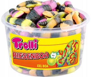 Super Fruit Jelly Trolls XXL Snakes Boa 30ks 960g