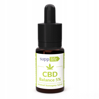 CBD - Supplife CBD váhy oleja 5% 12 ml Full Spectrum