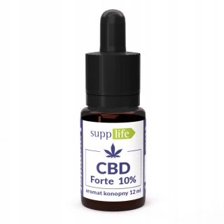 CBD - Supplife CBD Forte 10% 12 ml celé spektrum