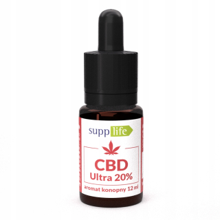 CBD - Supplife CBD Olejové Ultra 20% 12 ml Full Spectrum