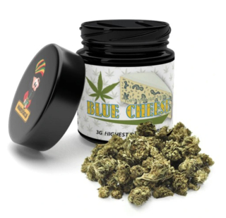 CBD - CBD sušené 7,5% - modrý syr 3g, miestny bylinkár