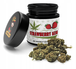 CBD - Susz CBD 8% - Strawberry Kush 3G Miestne Herber