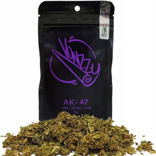 CBD - Susz CBD vonzzy 10G AK-47 7% konope vysuší