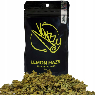 CBD - Susz CBD VONZZY 10G LEMON HAZE 7% Hape sucho