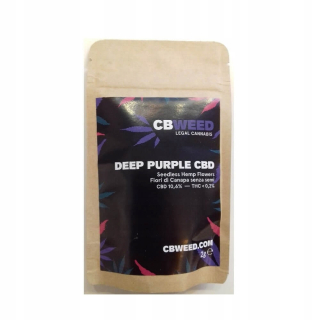 CBD - Susz DEEP PURPLE CBD 2G CBWEED