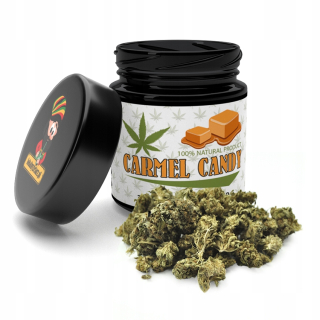 CBD - Suchion kanabisom CBD Carmel Candy 3G Miestne Herbal