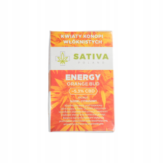CBD - Susz konope CBD- Orange BUD 1G- SATIVA Poľsko
