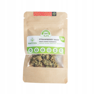 CBD - Susz Konoba CBD- STROWBERRY HAZE 2G-SATIVA POLAND