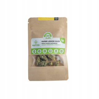 CBD - Susz konope CBD- SUPER LEMON HAZE 1G-SATIVA POLAND
