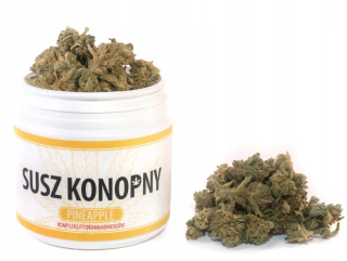 CBD - Hannepy sucha 4,3% CBD 10g Ananás - Pineapple
