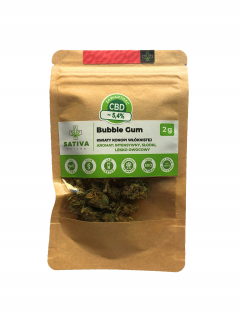 CBD - Konope Sun CBD žuvačka 5,4% Sativa Poľsko 2g