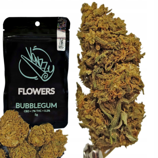 CBD - HEMP Sušené CBD Vonzzy 5g Bubblegum Kvety Tops