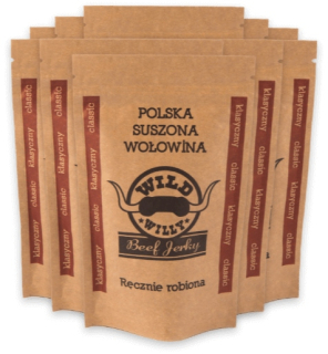 Sušené hovädzie divoké Willy Classic 10x30G balíček