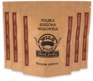 Sušené hovädzie divoké Willy Classic 5x50G balíček