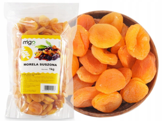 Sušené ovocie - Sušené 1 kg marhuľové látky prírodné