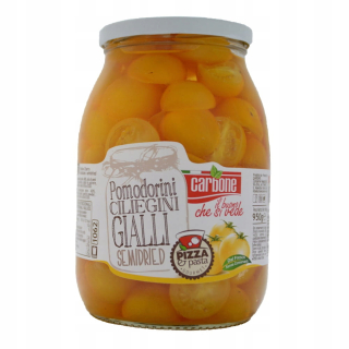 Sušené žlté paradajky polovicu v oleji 1062ml