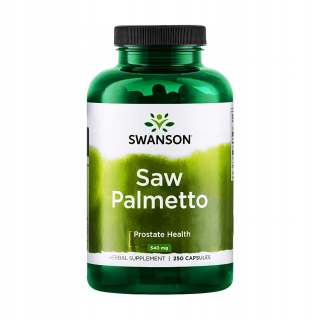 Testosterón - Swanson videl Palmetto (Sabałowa Palm) 250 kapsuly.