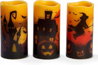 Halloween - Zmiešajte lucerny plastové plasty Twiddlers 15 cm