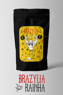 Zrnková káva -  Čerstvo roan / brazília, Rainha 250g / espresso