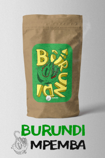 Zrnková káva -  Čerstvo pražené / Burundi 250g / Filtry
