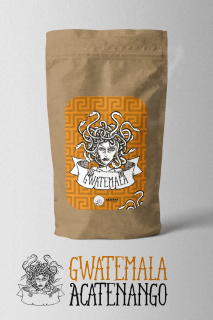 Zrnková káva -  Čerstvo spálené / Guatemala, Acatenango 250G / Filtre
