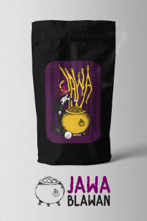 Zrnková káva -  Čerstvo pražené / Java, Blawan 250g / Espresso