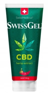 CBD - Swissgel s CBD rozcvičenie 200 ml