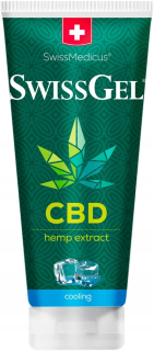 CBD - SwissGel s CBD oleja konope chladiacim gélom