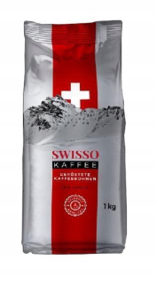 Zrnková káva -  Swisso 1 kg kávových zŕn