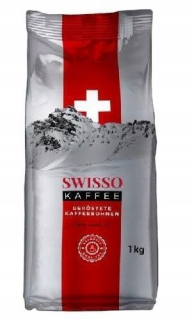 Zrnková káva -  Swisso Kaffee 1kg Grainy Coffee 100% Arabica de