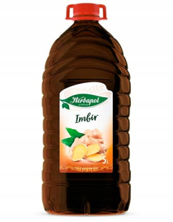 Sirup zázvorového herbapolu 5l.