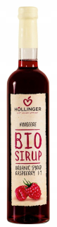 Bio malinový sirup 500 ml - Hollinger