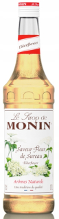 Monin Elder Kvetinový sirup z kvetov bazy