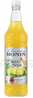 Monin sladký a kyslý sirup 1L