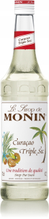 Oranžový sirup Biela Triple Sec Monin + zadarmo *