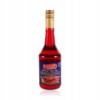 Ružový sirup 600 ml koncentrátu Chtoura