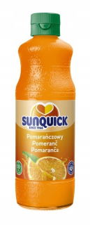 Sirup SUNQUICK, 580 ml, oranžový