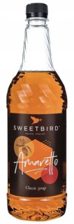 Sirup Sweetbird Amartto 1l Káva pre nápoje