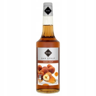 Barmanský sirup 0,7l lieskový orech