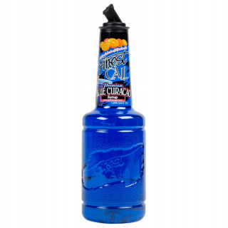 Modrý Curacao sirup KAMIKAZE barové nápoje