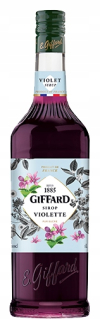 Barmanský sirup KVETY CHUTI S VIOLETOM 1L