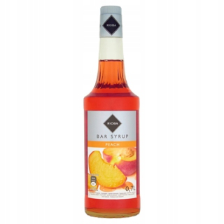 Barmanský sirup Rioba 0.7L pre nápoje broskyňa